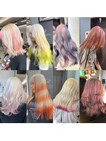 ジルバイジゼル(JILL by GiseL)&nbsp;K_ミルクティーベージュダブルカラーインナーカラーケアブリーチ