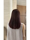 セミロング/ピンクブラウン