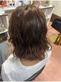 癖毛スタイル