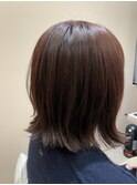 切りっぱなしボブ