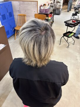 ラック 津田沼(LUCK) ルーツカラーダブルカラーインナーカラーケアブリーチ