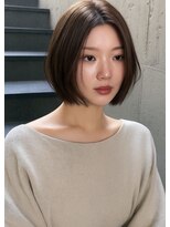 ケア 神戸(CARE)&nbsp;ミニボブ/前髪無しショートボブ/神戸/縮毛矯正/韓国
