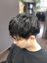 トバ(TOBA) マッシュ×ニュアンスパーマ