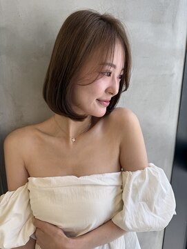 ロンドルーチェ 心斎橋(Lond luce) 大人ガーリー×似合わせカット【髪質改善／縮毛矯正】