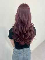 エトレ(etore)&nbsp;透明感ラベンダーピンク/艶髪カール/ロング