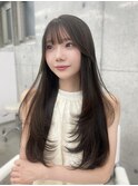 韓国ヘア/ワンカール/レイヤーカット　上野