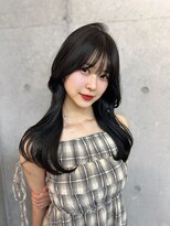 ココ 西葛西南口店(COコ)&nbsp;ロングくびれヘアブリーチなしカラーダブルカラーグレージュ