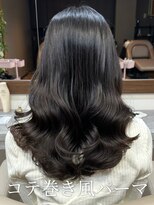 アミー 銀座(Ammy) コテ巻き風パーマ/韓国風パーマ/デジタルパーマ/レイヤーカット