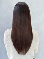 アイティーバイアルバム 松戸店(IT by ALBUM)&nbsp;グレージュロング暗めカラー韓国ヘア顔周りレイヤー_ba564001