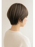 丸みショートボブ