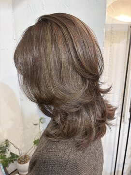 ハイライト×ミディアムレイヤー