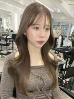 オニキス 原宿(ONYX)&nbsp;h44 透明感カラーヘーゼルベージュ髪質改善トリートメント