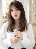 カバーヘア ブリス 大宮西口(COVER HAIR bliss) モテ髪アッシュオリーブ韓国風レイヤーロングh4大宮20代30代40代