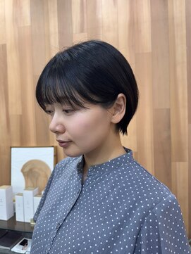 アガペー(Agape) 耳掛けしても可愛い顔まわり☆ショートボブ