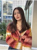 レイヤースタイル フォギーベージュ 透明感カラー