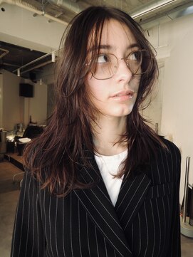 シティ 薬院(SITY.) レイヤーカット ブリーチなしダブルカラー