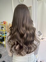 リルーム(re-room) ブリーチなしダブルカラー/アッシュブラウン/レイヤーカット