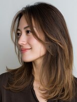 アッシュ 荻窪店(Ash)&nbsp;髪質改善カラー／大人女性／艶髪／大人ベージュ／白髪ぼかし