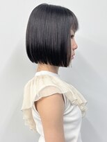 ラウンジ モリオ イケブクロ(Lounge MORIO Ikebukuro)&nbsp;＊ミニボブ切りっぱなしボブ耳かけボブ大人ボブ顎ラインボブディ