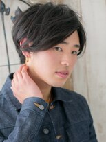 モッズヘアー メン 戸田公園店(mod's hair men)&nbsp;20代30代伸ばしかけ毛流れセンターパートメンズカットh戸田公園