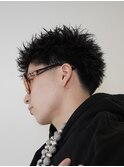 スパイキーショート/ツーブロック/ベリーショート/短髪