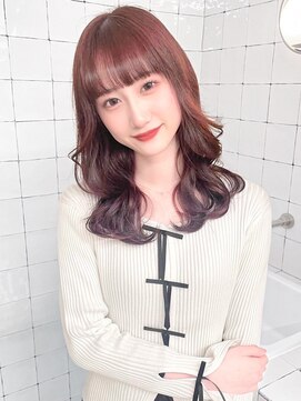 フウ(fuh) ピンクカラー/ピンクブラウン/ピンクベージュ/ブリーチなし