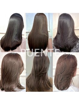 プエンテ(PUENTE)の写真/大人女性の髪質改善◎人気の縮毛矯正・ストレート技術で季節のダメージにも負けないサラサラ髪に！