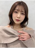 元町石川町レイヤーカット韓国ダブルカラー顔周り前髪カットボブ