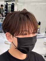 メンズヘアセンス 渋谷(MEN'S HAIR SENSE)&nbsp;ニュアンスパーマ/センターパート/メンズ/眉毛/フェザーパーマ
