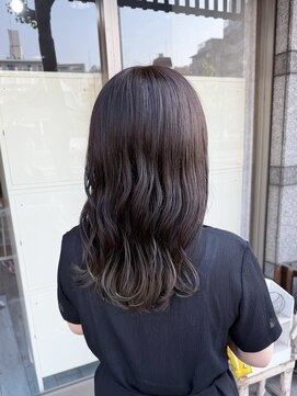 ミニム ヘアー(minim hair) 【minim×まは】オリーブブランジュ