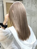 サンクプロジェクト(cinq PROJECT)&nbsp;原宿暗めミルクティーベージュダブルカラーオリーブグレージュ