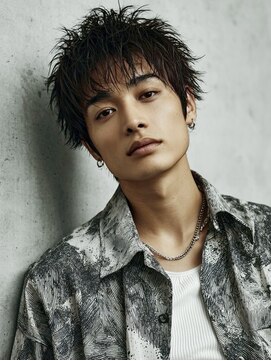 ダブルアール(RR MEN'S SALON) MEN’S/ニュアンスパーマ/ニュアンスウルフ/由比ヶ浜