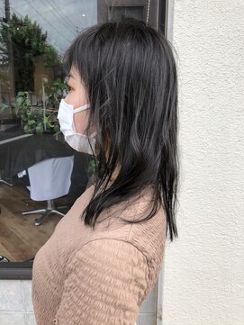 ノア(noa.) ブリーチなし！ダークグレージュカラー