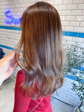 シー バイ ロンド 新宿(Sea by Lond) 【遠藤 駿】大人ハイライトカラーグレージュ