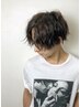 《メンズパーマ》秋の水パーマ＆デザインカット &AVEDAプチヘッドスパプラン