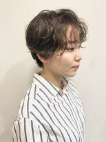 デヴェロペ(Devellope.)&nbsp;【Devellope.】千葉担当　ショート　リアルパーマスタイル