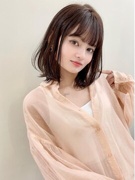 キャンバス バイ ネオリーブ 横浜西口(Canvas by neo.) 王道☆大人可愛いレイヤーボブ☆hina