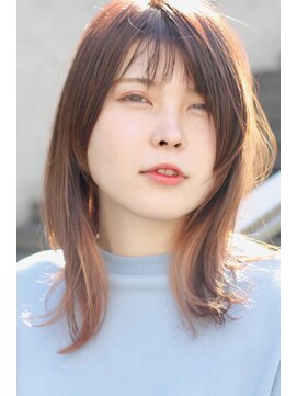 トプカピ(TOPCAPI) インナーカラーとマッシュレイヤー