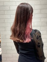 ビスイル 秋葉原店(Vis ill) インナーカラー/イヤリングカラー/レイヤーロング/透明感