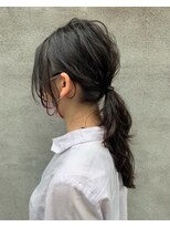 スイート ヘアデザイン(Suite HAIR DESIGN)&nbsp;黒髪×暗髪★スタイリング簡単♪無造作カール×ナチュラルロング