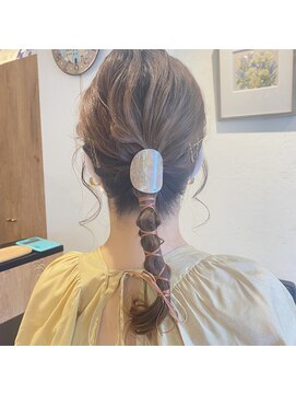 アルマヘアー(Alma hair by murasaki) ◎簡単紐アレンジスタイル◎