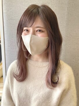 ヴィサージュアクト(VISAGE a.c.t) インナーカラー×ピンク