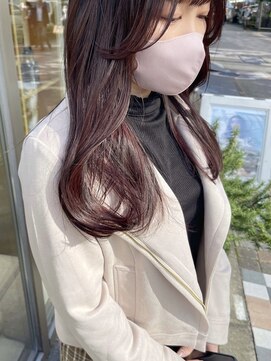 アコテアット ヘア(acote @) 【neolive&渋谷店】韓国風やわらかラベンダーベージュ