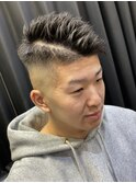 バーバー震災フェードスタイル