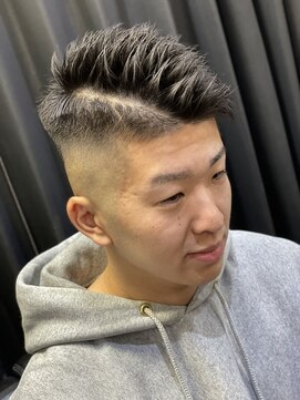 ヒロギンザ 新橋銀座口店(HIRO GINZA) バーバー震災フェードスタイル