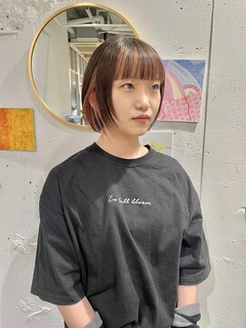 クリアーオブヘアー 栄南店(CLEAR of hair) ボブ×インナーカラー