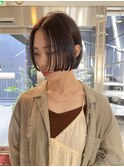 リップラインボブ/切りっぱなし