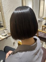 アマレット(Amaretto)&nbsp;【ダークブラウン×丸みボブ】