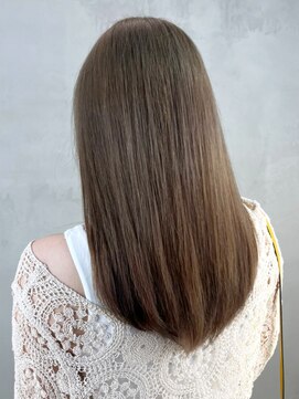 アイティーバイアルバム 下北沢店(IT by ALBUM) オリーブベージュ_インナーグレージュマチルダボブ_ba410992