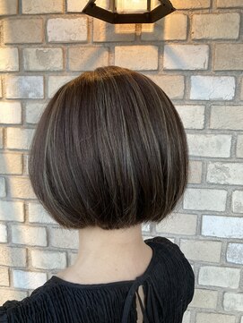 ヘアー クラージュ(hair courage) ナチュラルハイライト/グレージュカラー